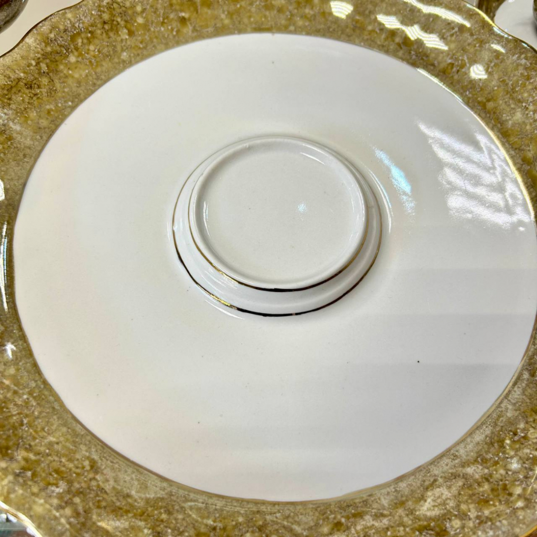 Кофейный набор Коростенского ФЗ 1960-91гг. Тонкий фарфор, крытье, позолота. 90мл. Цена за 14пр. Картинка 10